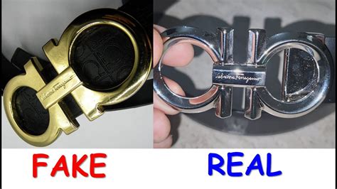 ferragamo fake vs real belt|ferragamo scam examples.